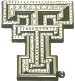 Texas Tech Chrome Emblem (“TT” with Austrian Crystals)