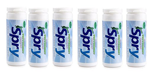Spry Xylitol Mints - Peppermint - 45 pc. tube