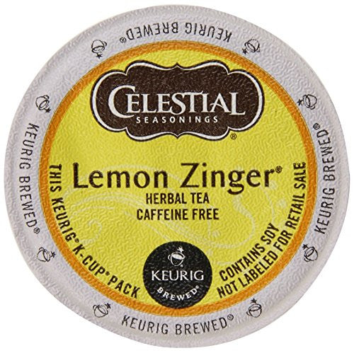 Celestial Seasonings, Lemon Zinger Tea, k-cup