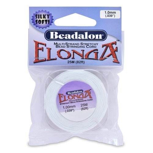 Elonga 1.0 mm (.039 in), White, 25 m (82 ft)