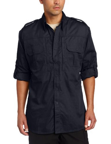 Men's Tactical Shirt - Long Sleeve Large Long (LAPD Navy)