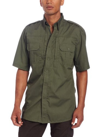 Men's Tactical Shirt - Short Sleeve XXL Regular (Olive)