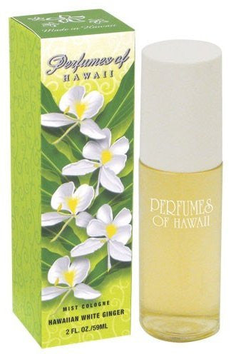 Hawaiian Floral Cologne, White Ginger, 2 oz