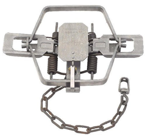 #4 Coil Spring Offset Traps 4X4 (BOBCAT, COYOTE,LYNX )6.5 inches Jaw Sprea