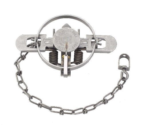 #1.50 Coil Spring Trap (RACCOON, FOX, MINK, NUTRIA) 4.75 inches Jaw Spread