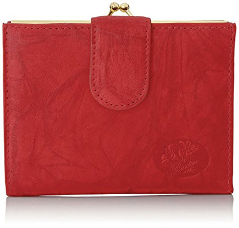 Buxton Heiress Double Cardex&#xFFFD; (Red)