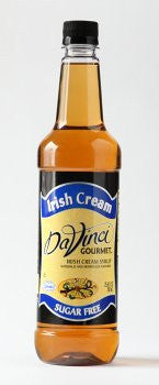 Davinci Gourmet Sugar Free Syrups Irish Cream Plastic Bottle  750 mL