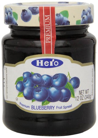 Blueberry Preserve in Jar, 12 oz