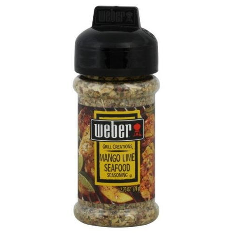 Weber Grill Seasoning, Mango Lime 2.75 OZ