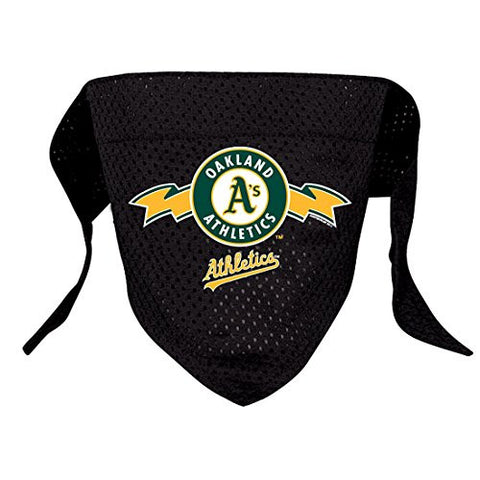 MLB Slip Over Pet Bandanas OAK A'S, M/L