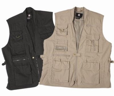 Black Plainclothes Concealed Carry Vest - Large