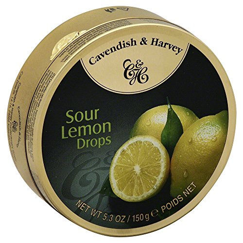 EURO- AMERICAN BRANDS, CAVENDISH & HARVEY LEMON FRUIT TIN 5.3OZ
