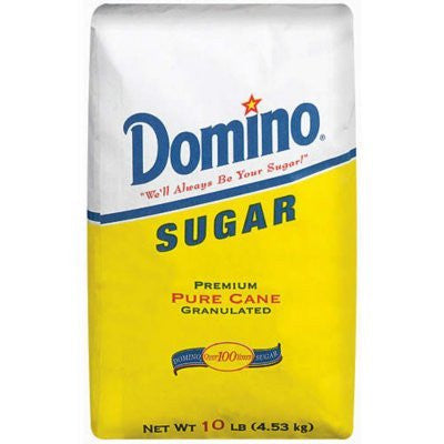 Domino Granulated Sugar 10 lb bag
