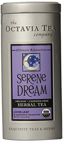Serene Dream, 100% Caffeine-free, Organic Herbal Tea, Tin