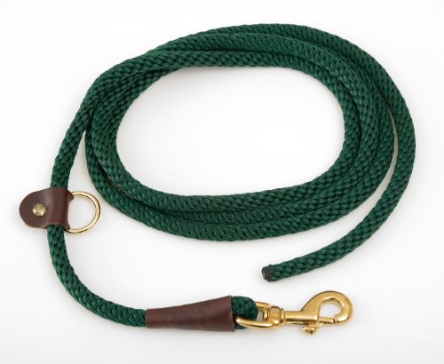 Mendota EZ Trainer/Leash - Green, 3/8" x 8'