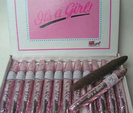 It's A Girl - Chocolate Cigars, .75oz