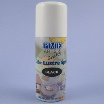 Edible Lustre Spray - Black (100ml)