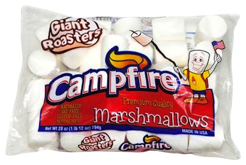 Campfire Giant Roasters Premium Quality Marshmallows, 28 oz