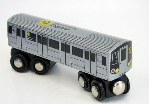 NYC Subway Line Q-Train Broadway Express, 5" length