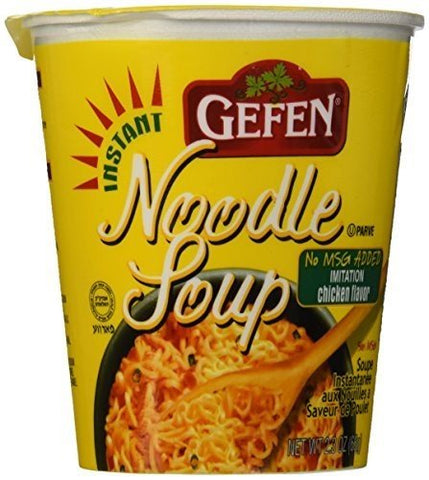 GEFEN Chicken Noodle Cup No MSG 12/2.3 OZ