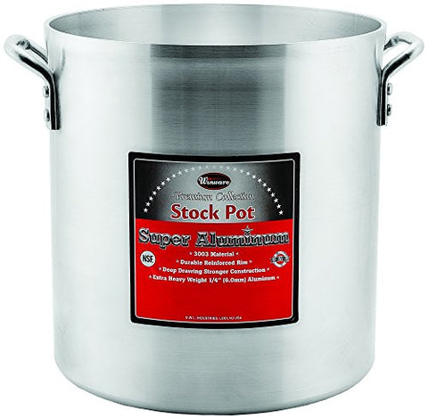 6mm Super Aluminum 32 Qt Stock Pot