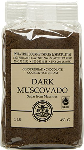 Dark Muscovado Sugar, Chef Pak 1 lb