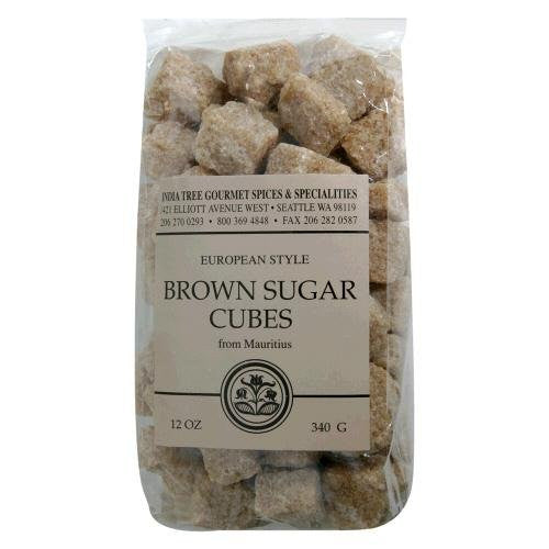 Sugar, Cubes, Brown, 12 oz, chef pak