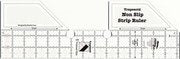 Creative Grids Trapezoid Strip Quilt Ruler 15 1/4in x 5in