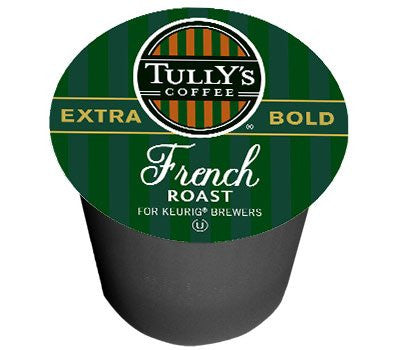 Tully's: French Roast, Extra Bold - 12-Count K-Cup