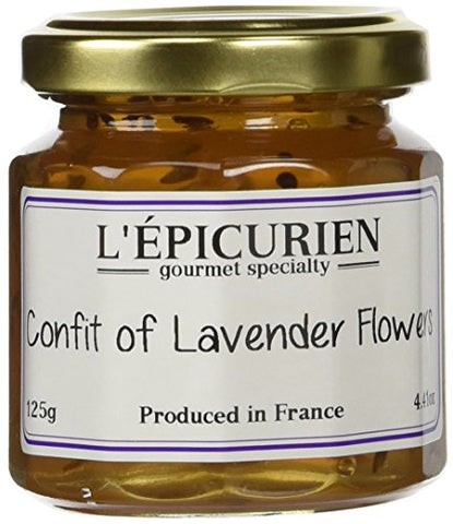 L'Epicurien - Lavender Flowers Confit, 4.4oz
