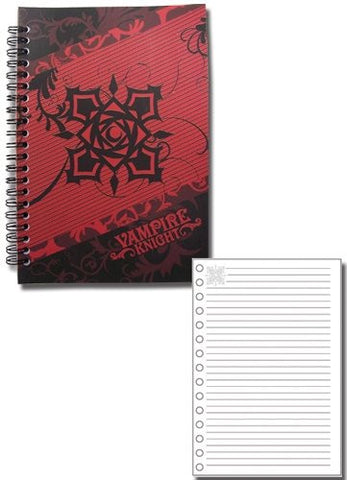 Vampire Knight Floral Cross Notebook