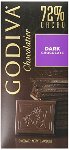 Godiva-Tab-72% Dk Choco 3.5oz