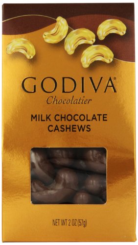Godiva Gable Chocoiste Mk Choco Cashew, 2oz