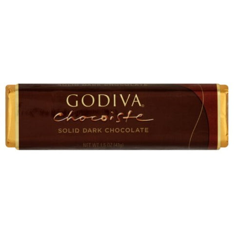 Godiva-Bar-Chocolatier-Dk Choco-Solid-1.5oz