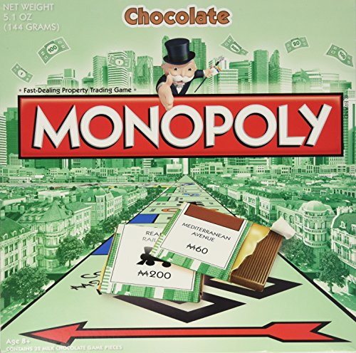 GAME CHOC MONOPOLY net wt 5.1oz 6ct
GAMESFORMOTION - Package
