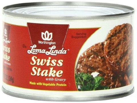 LOMA LINDA SWISS STAKE WITH GRAVY (13oz)