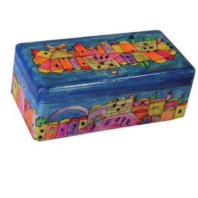 Travel Candlesticks in Box - Jerusalem, 1.5x2x4 inch