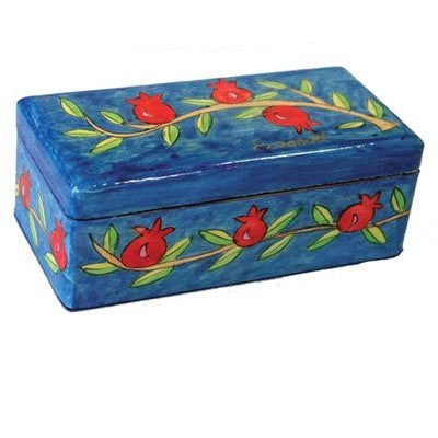 Travel Candlesticks in Box - Pomegranates, 1.5x2x4 inch