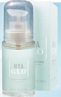 1 fl oz bottles HyaGlo skin serum