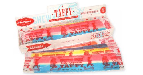 McCraws Giant Taffy Bar - Assorted, .75 Oz