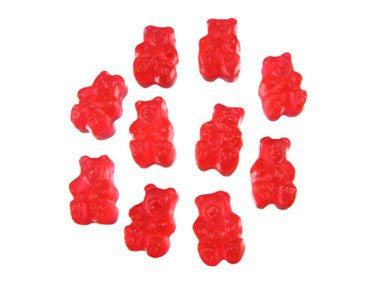 ALBANESE CONFECTIONERY GROUP, GUMMI BEAR FRESH STRAWBERRY 5LB