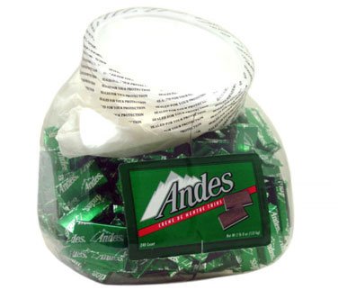 CHARMS, ANDES CREME de MENTHE TUB