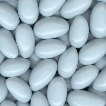Extra Fine Light Blue Jordan Almonds