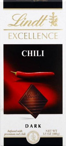 Lindt Excellence Chili Bar, 3.5 oz