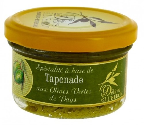 Delices du Luberon Green Olive Spread, 3.1 oz