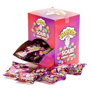 Warheads Sour Chewy Cubes 42/dsp