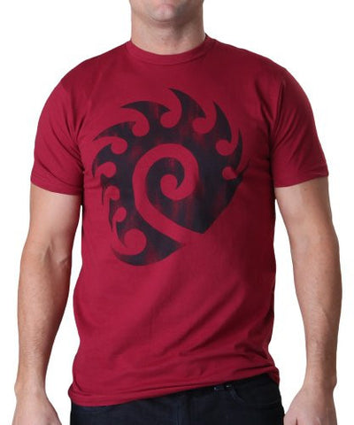 StarCraft II Zerg Vintage Logo Premium Tee - Vintage Red
