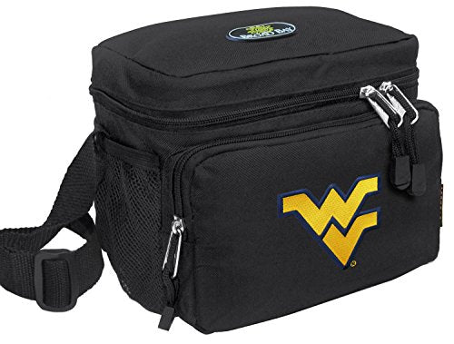 WVU Lunch Bag Black (8.5"x8"x6.5")