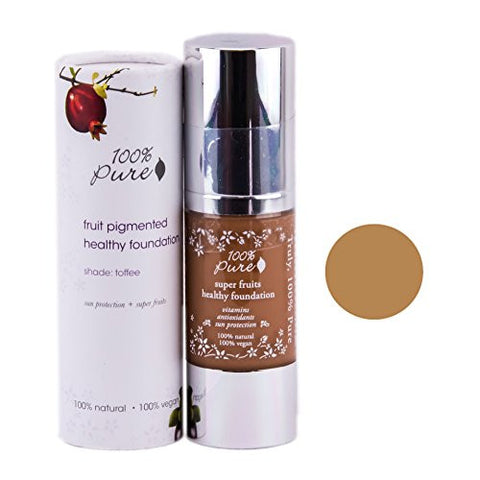 Toffee Full Coverage Foundation  w/sun protection 30ml