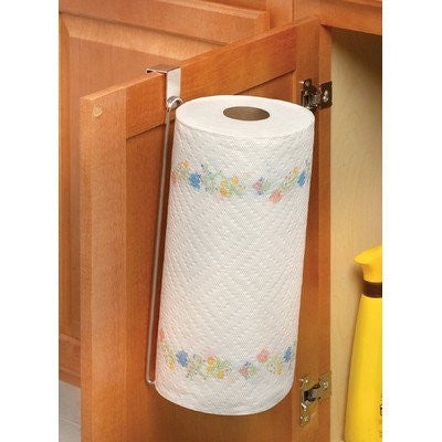 Contempo Over the Cabinet/Drawer Vertical Paper Towel Holder - Chrome